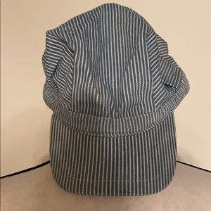 Jhats Children striped engineer hat